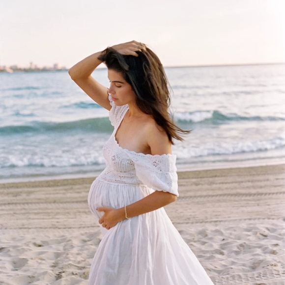 Doen Modeira White Crochet Dress - Picture 4 of 9